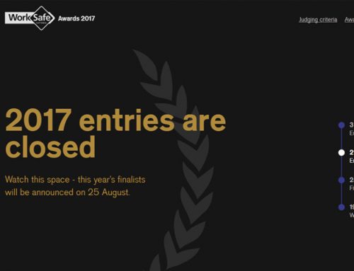 WorkSafe Awards – Website
